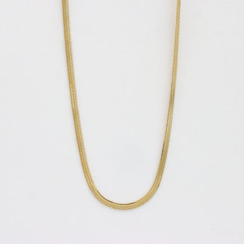 Pineapple Island SSN003 Herringbone Chain Necklace