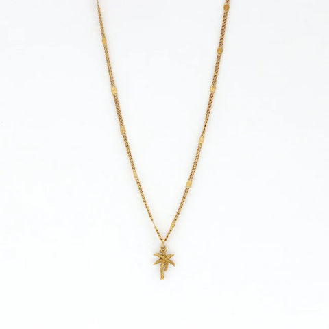 Pineapple Island SSN012 Pãlima Tree Charm Necklace