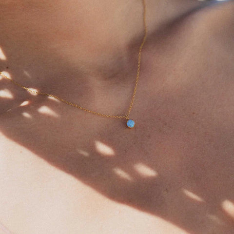 Pineapple Island SSN015 Permata Natural Gemstone Necklace