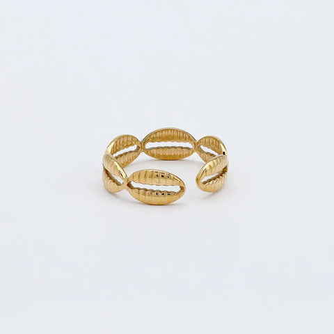 Pineapple Island SSR02 Cowrie Shell Ring