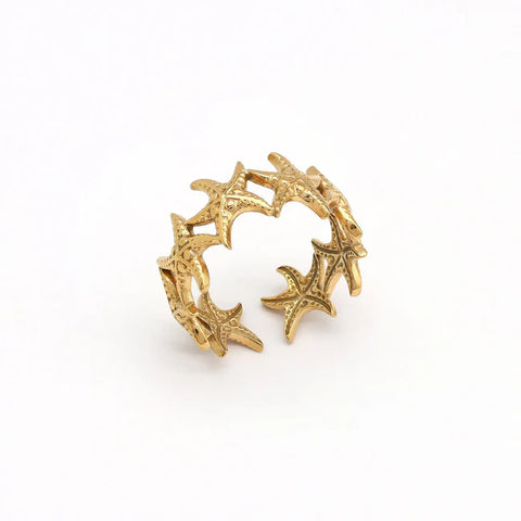 Pineapple Island SSR005 Mokupuni Starfish Adjustable Ring