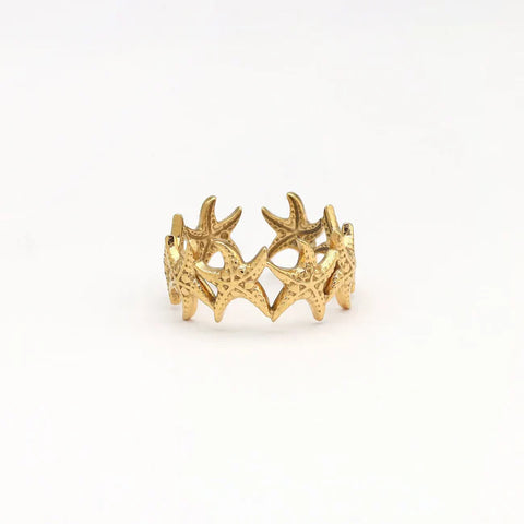 Pineapple Island SSR005 Mokupuni Starfish Adjustable Ring