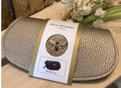Alice Wheeler Glasses Case bronze