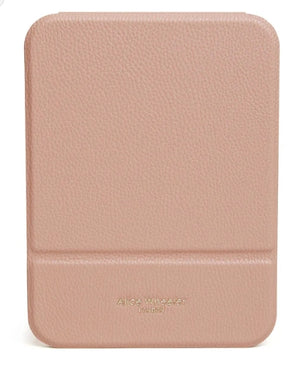Alice Wheeler Folding Travel Mirror Pink