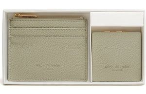 Alice Wheeler Purse & Mirror Compact Pistachio