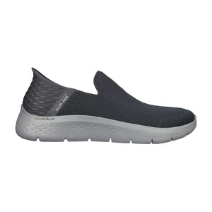 Skechers Slip - Ins 216491/DKGY Dark Grey Mens Go Walk Flex Hands Free Slip On Trainers