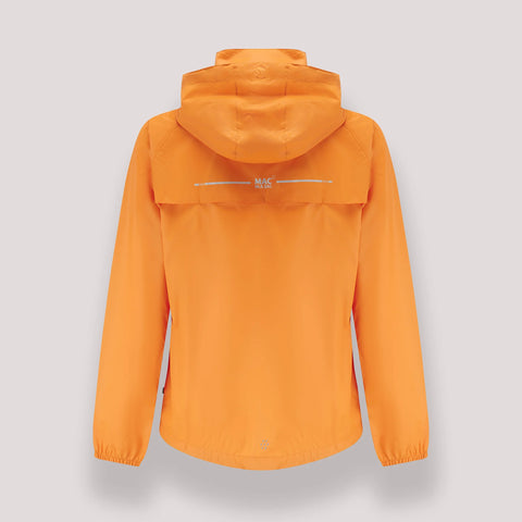 Mac in a Sac Origin 2 Soft Orange Unisex Lightweight Waterproof Packable Jacket