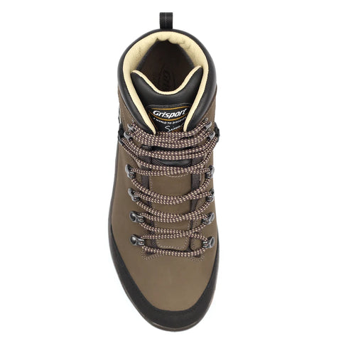 Grisport Summit Khaki Mens Wide Fit Nubuck Leather Waterproof Walking Boots