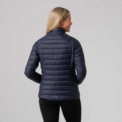 Mac in a Sac Synergy Navy Womens Packable Insulated Jacket