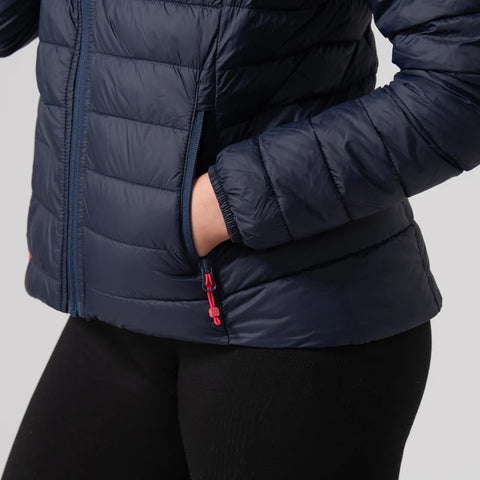 Mac in a Sac Synergy Navy Womens Packable Insulated Jacket
