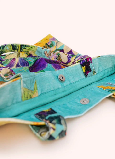 Powder Spring Flora Cotton Velvet Tote TOT27