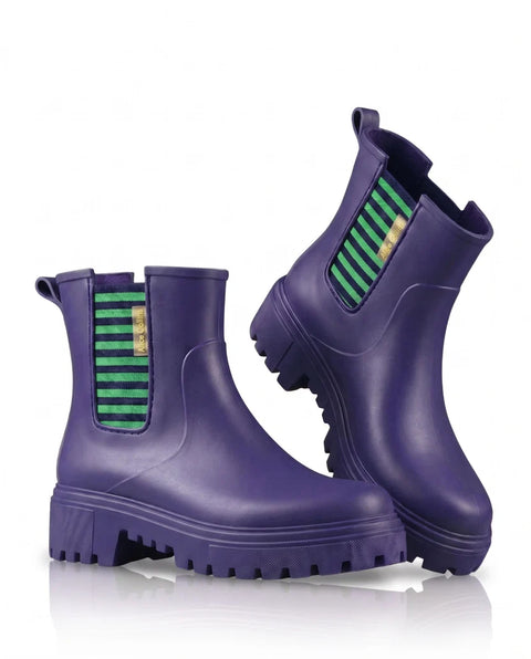 Alice Collins Mayfair Rich Navy Wellington Boots