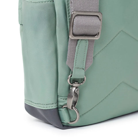 Roka Willesden B Large Frost Recycled Canvas Cross Body Bag
