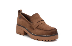 Refresh 171292 Womens Camel Chunky Loafer Shoes