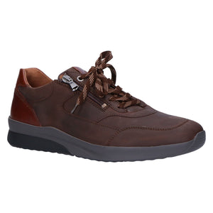 Waldlaufer K-Fabian Mens Brown Moro Cognac Leather Wide Fitting Shoes