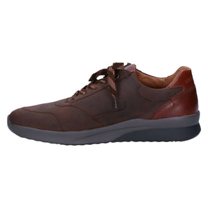 Waldlaufer K-Fabian Mens Brown Moro Cognac Leather Wide Fitting Shoes