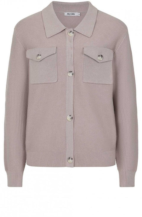 Alice Collins Coco Button Cardi Dove
