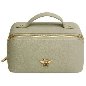 Alice Wheeler Mini Train Case Pistachio