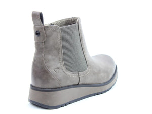 Heavenly Feet New Rolo2 Womens Earth Zip Up Ankle Boots