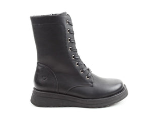 Heavenly Feet Martina4 Black Womens Casual Comfort Boots