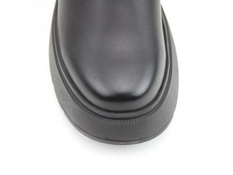 Heavenly Feet Nera Black Womens Casual Comfort Ankle Boots