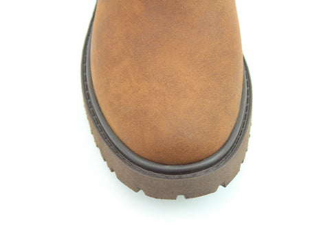 Heavenly Feet Pearce Brandy Womens Casual Comfort Ankle Boots
