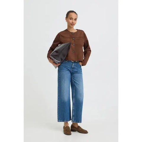 B.Young Womens 20819435 Java Brown BYTOMIRA Jacket 2