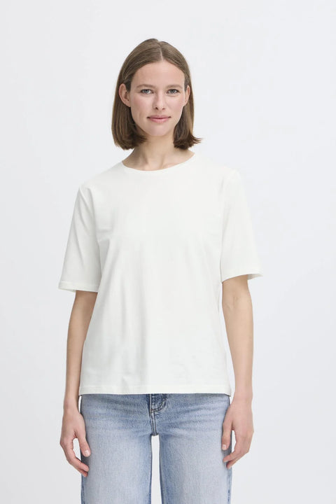 B.YOUNG BYMMORLA TSHIRT 20814397 MARSHMALLOW