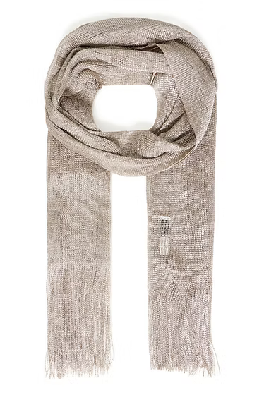 B.YOUNG BYVOET SCARF 20918374 SILVER