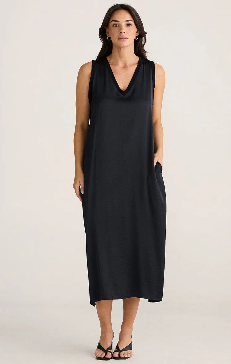 Brave & True Celine Dress Black