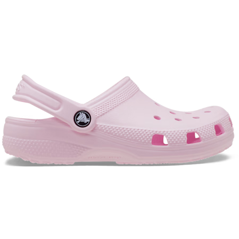 Crocs Classic Clog Pink Milk Toddler Kids Boys Girls Croslite Casual Comfy Lightweight Beach Slip On Shoes