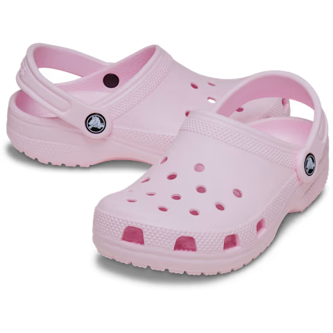 Crocs Classic Clog Pink Milk Kids Boys Girls Croslite Casual Comfy Lightweight Beach Slip On Shoes