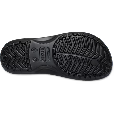 Crocs Crocband Flip Black/Slate Grey Unisex Mens Womens Light Easy to Wear Flip Flops