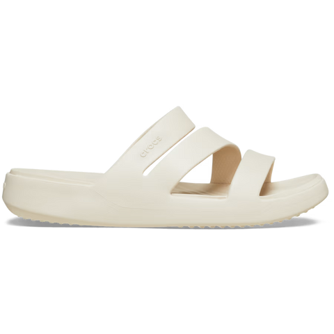 Crocs Getaway Strappy Stucco Womens Lightweight Soft Flexible Easy to Wear Sandals