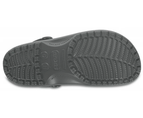 Crocs Classic Clog Slate Grey Unisex Croslite Casual Slip On Shoes Lightweight Beach