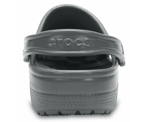 Crocs Classic Clog Slate Grey Unisex Croslite Casual Slip On Shoes Lightweight Beach