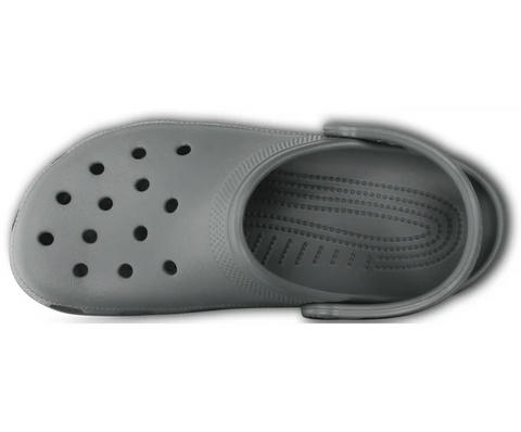Crocs Classic Clog Slate Grey Unisex Croslite Casual Slip On Shoes Lightweight Beach