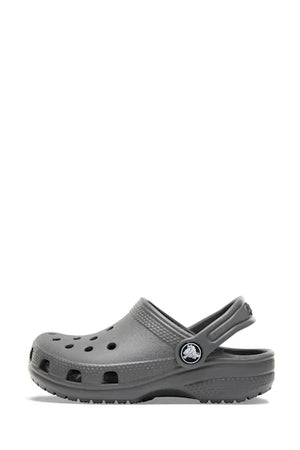 Crocs Classic Clog Slate Grey Kids Boys Girls Croslite Casual Comfy Lightweight Beach Slip On Shoes
