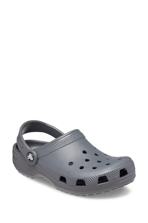 Crocs Classic Clog Slate Grey Kids Boys Girls Croslite Casual Comfy Lightweight Beach Slip On Shoes