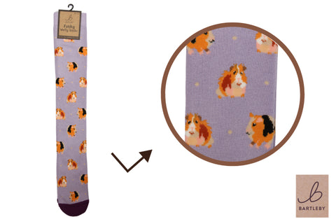 Bartleby Guinea Pig Womens Funky Bamboo Socks