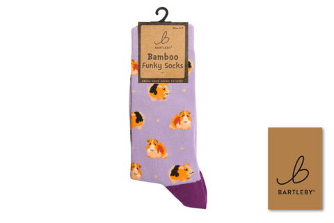 Bartleby  Guinea Pigs Funky Bamboo Socks