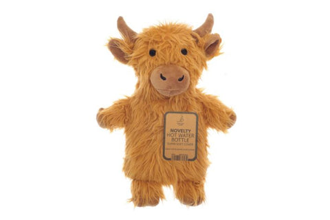Bartleby Highland Cow Hot Water Bottle