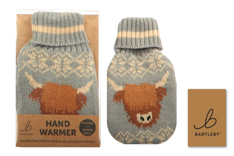 Bartleby Highland Cow Novelty Hand Warmer