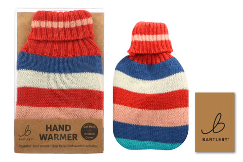 Bartleby Red Stripe Novelty Hand Warmer