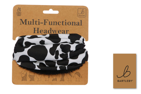 Bartleby Cow Print Funky Neck Warmer