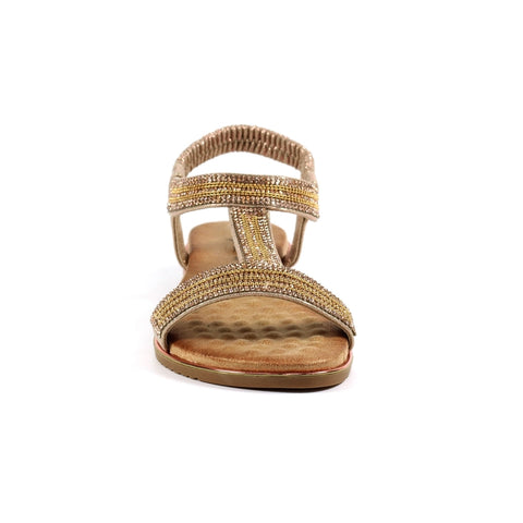 Lunar JLH218 Esta Rose Gold Womens Sandals