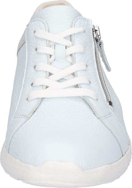 Waldlaufer 634002 317 663 K-Ira Hirsch Doti Bufa Weiss Silber Wome K Fitting Zip Up Lace Up H Fitting Trainers