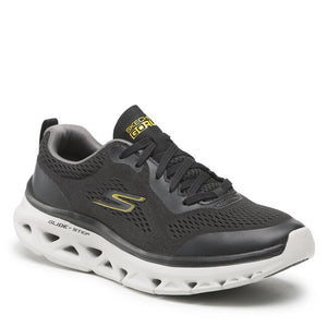 Skechers 220503/BLK Black Mens Casual Comfort Lace Up Trainers