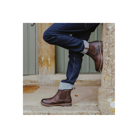 Cotswold Leafield Brown Mens Boots