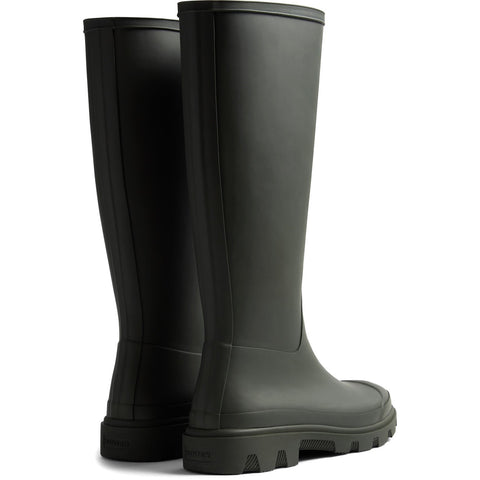 Hunter Downpour Tall Dark Olive Womens Wellington Boots